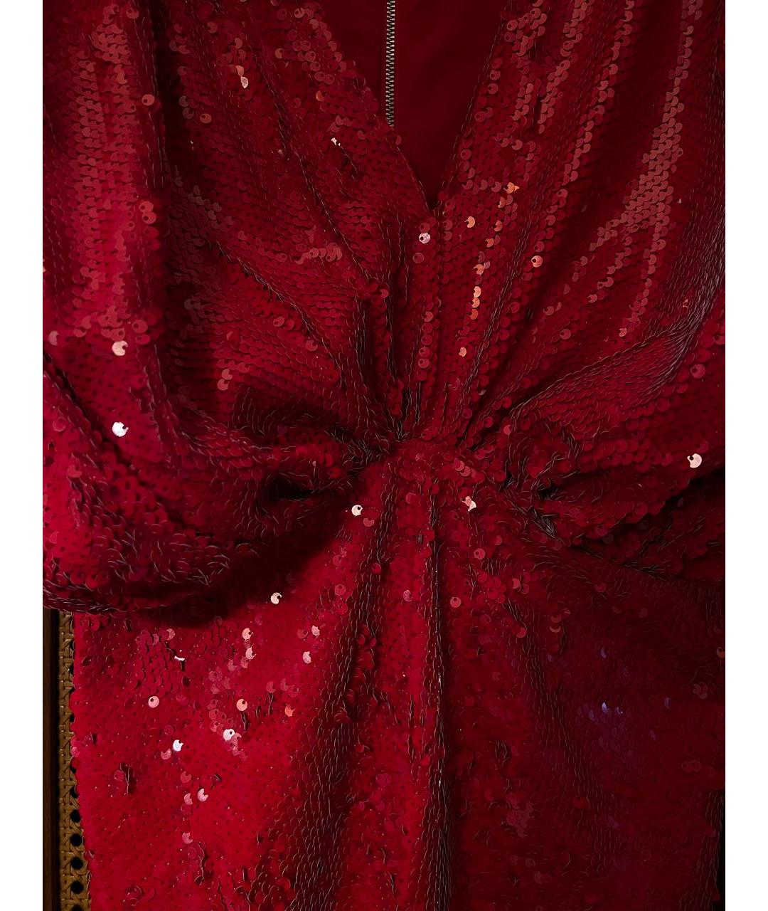 KALMANOVICH Красное коктейльное платье, фото 4