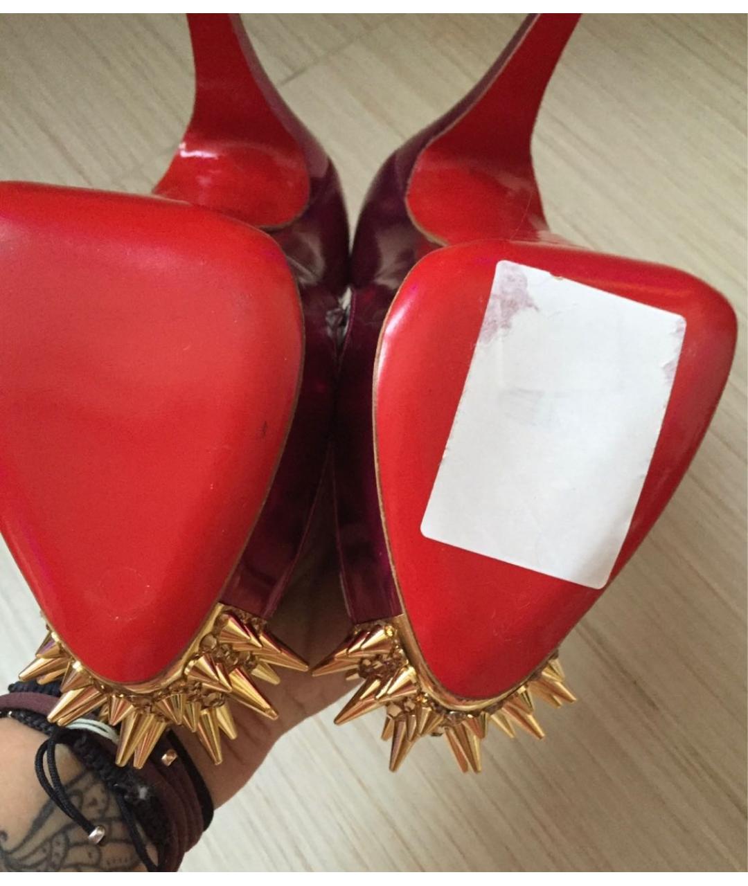 CHRISTIAN LOUBOUTIN Розовые туфли, фото 5