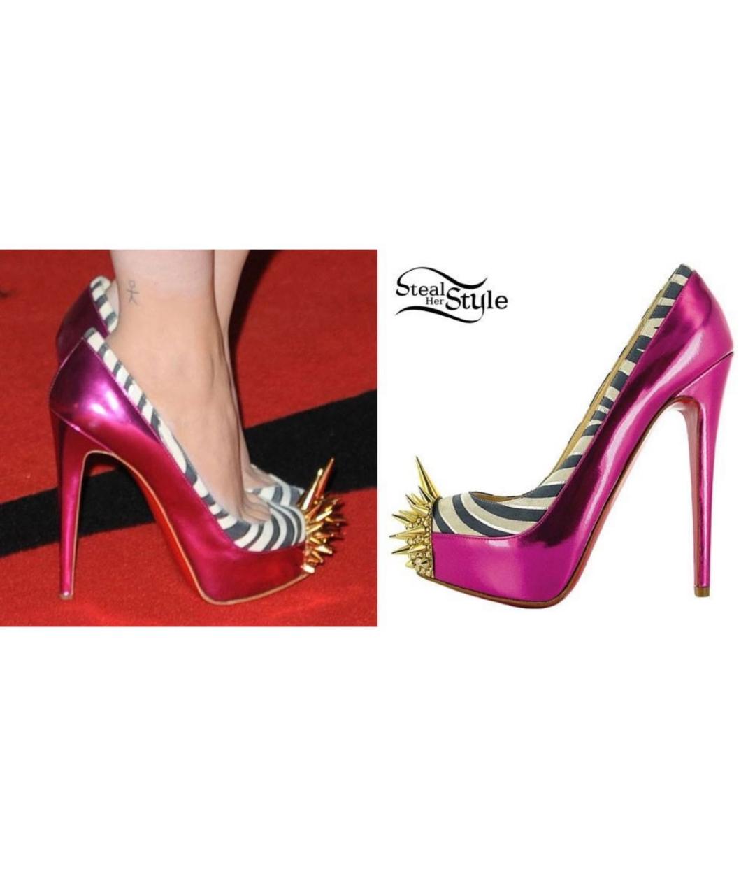 CHRISTIAN LOUBOUTIN Розовые туфли, фото 2