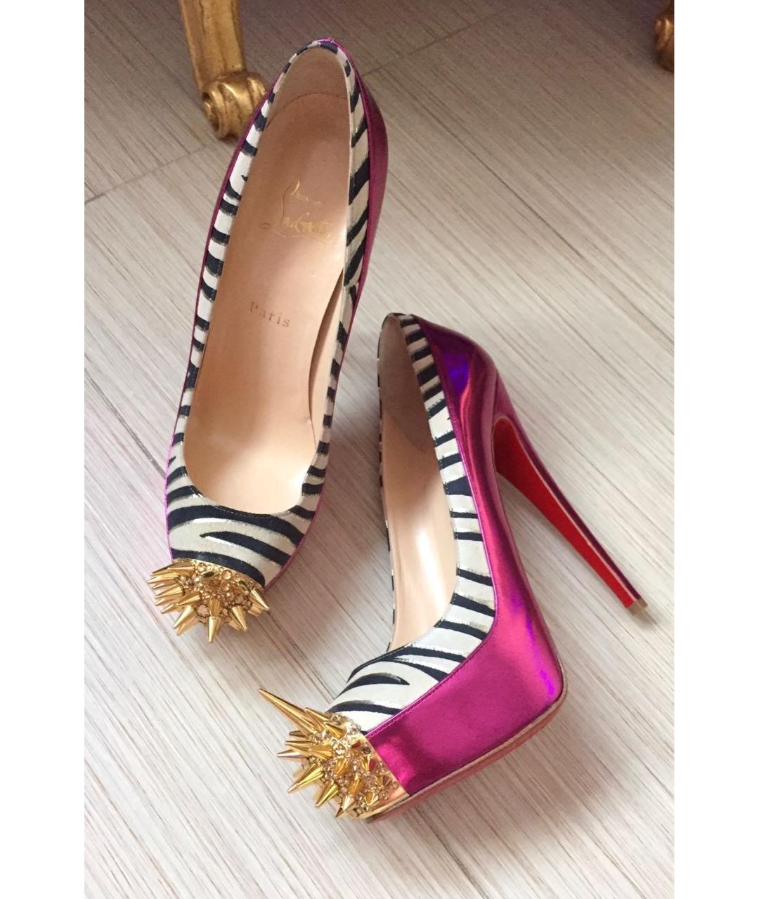 CHRISTIAN LOUBOUTIN Розовые туфли, фото 6