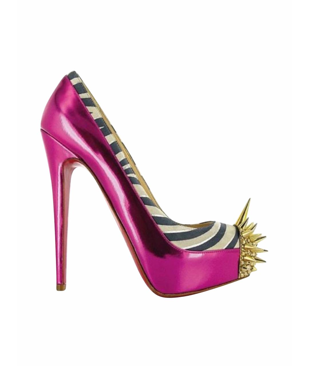 CHRISTIAN LOUBOUTIN Розовые туфли, фото 1