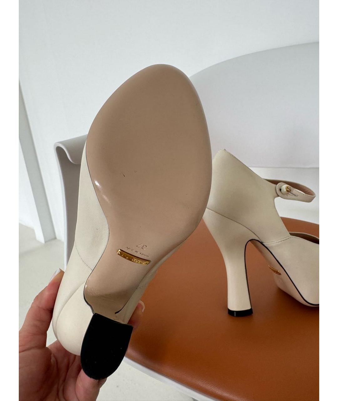 GUCCI Кожаные туфли, фото 5