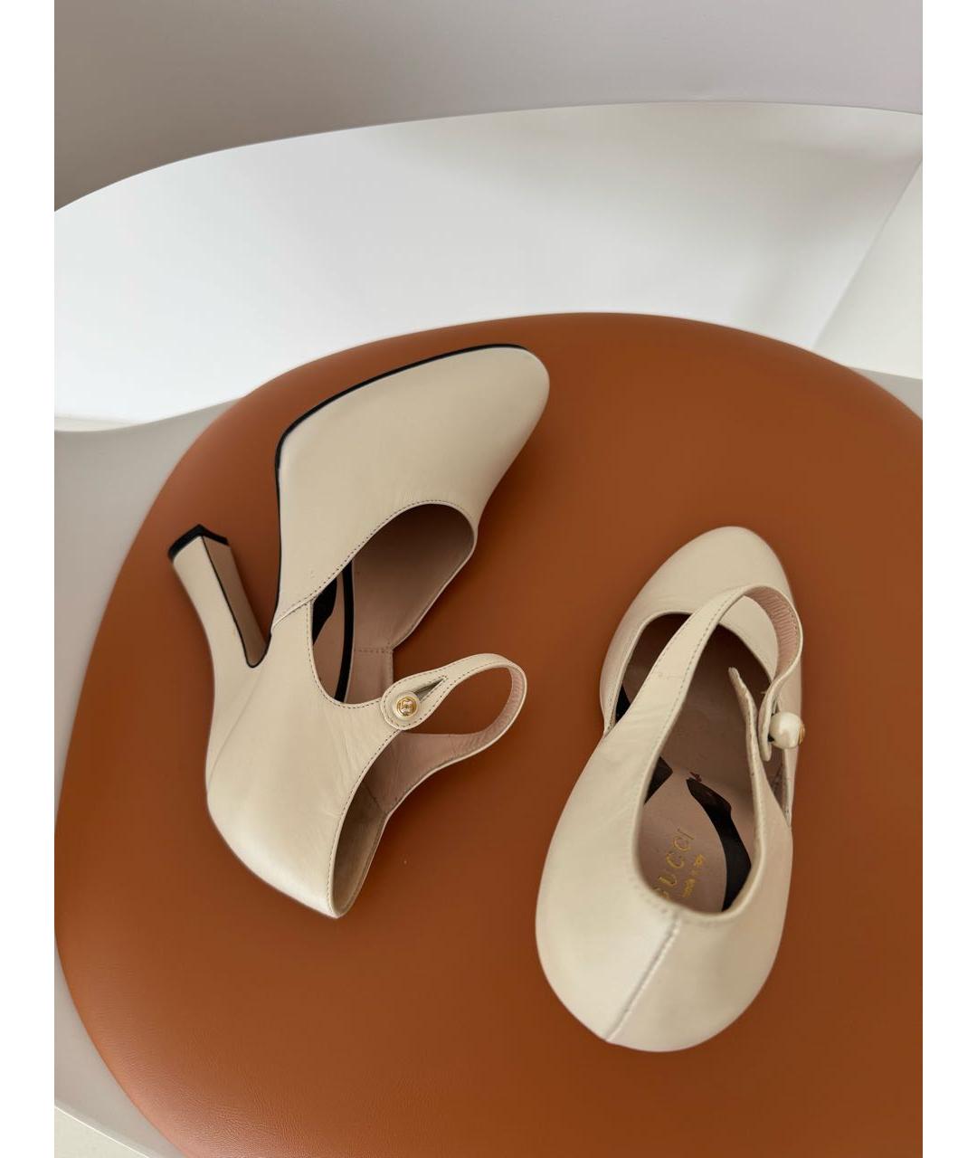 GUCCI Кожаные туфли, фото 6