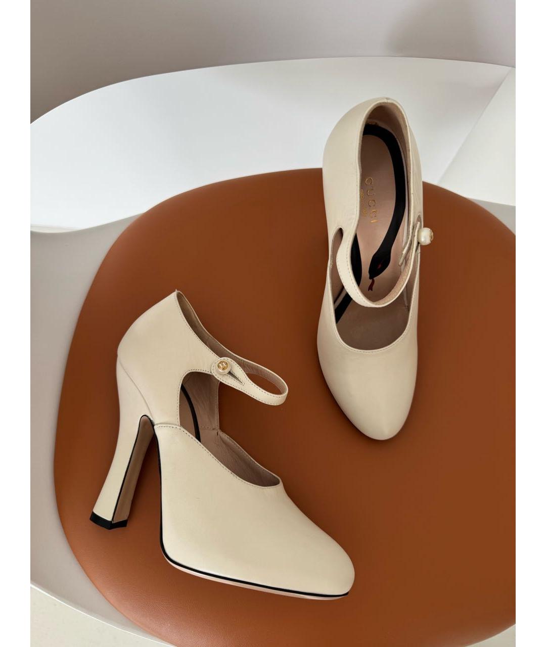 GUCCI Кожаные туфли, фото 3