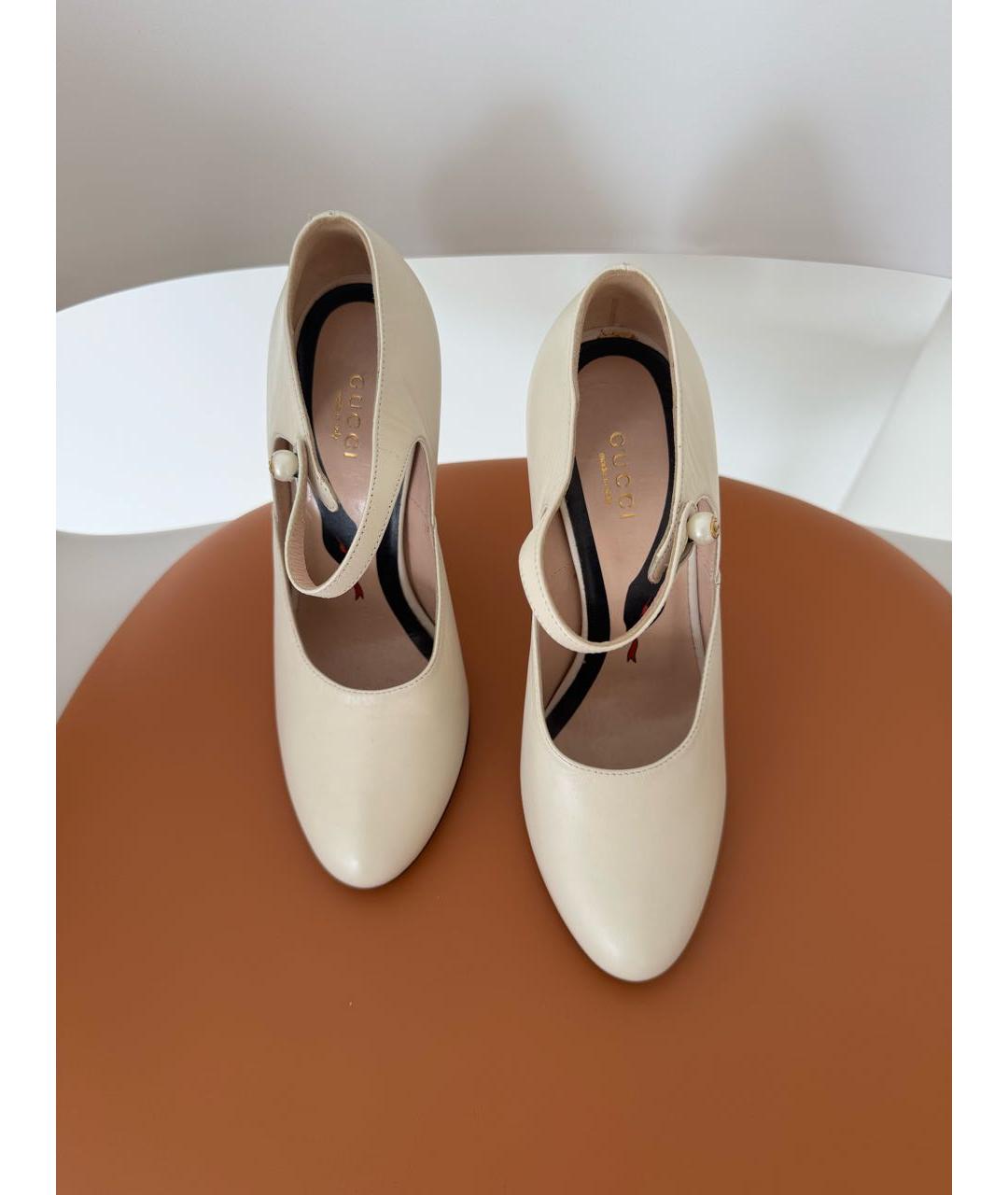 GUCCI Кожаные туфли, фото 6