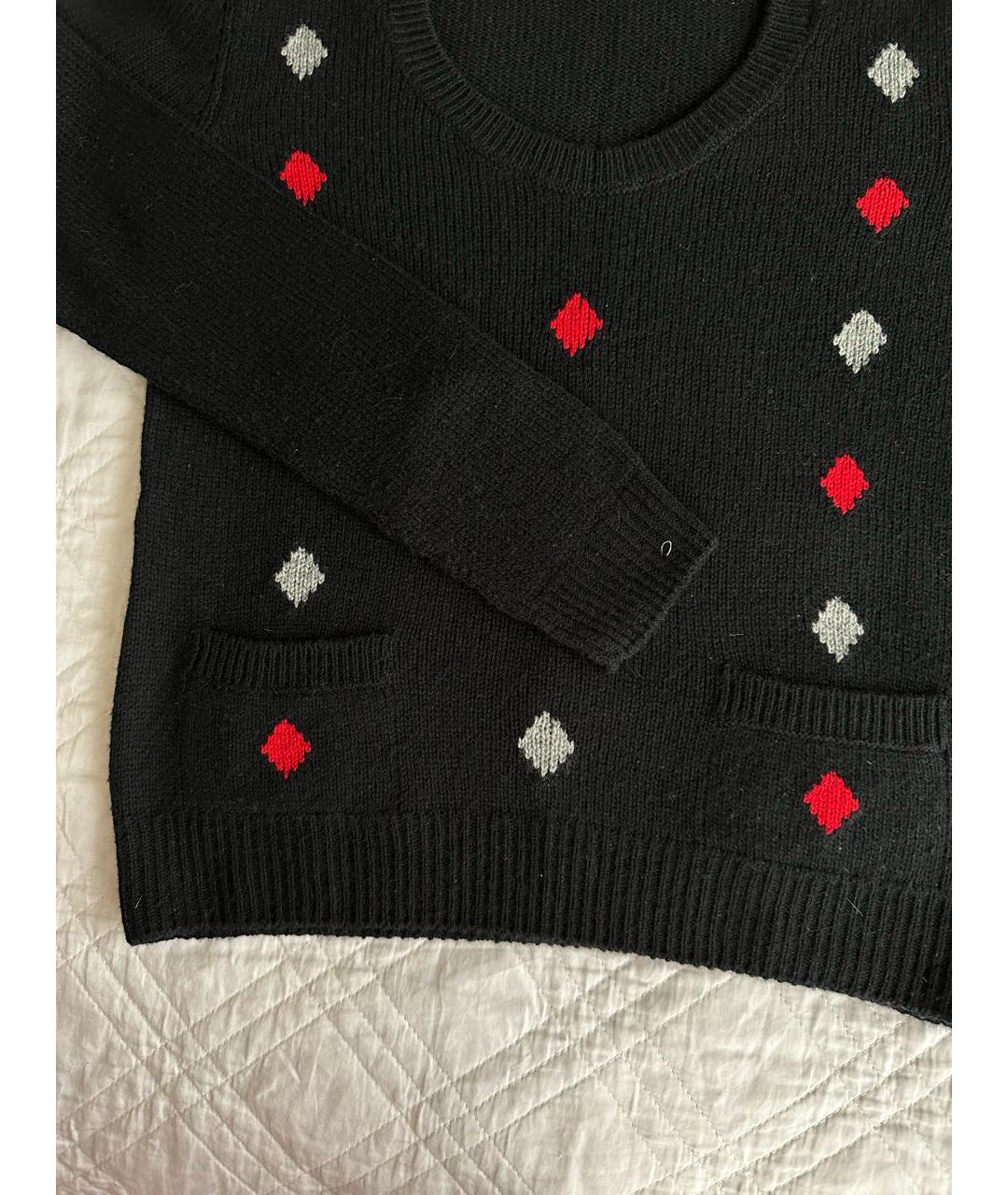 PRADA Черный кашемировый джемпер / свитер, фото 4