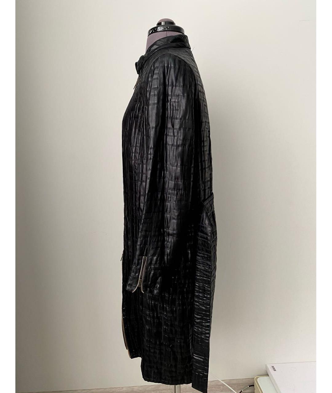 YVES SAINT LAURENT VINTAGE Черный ацетатный тренч/плащ, фото 8