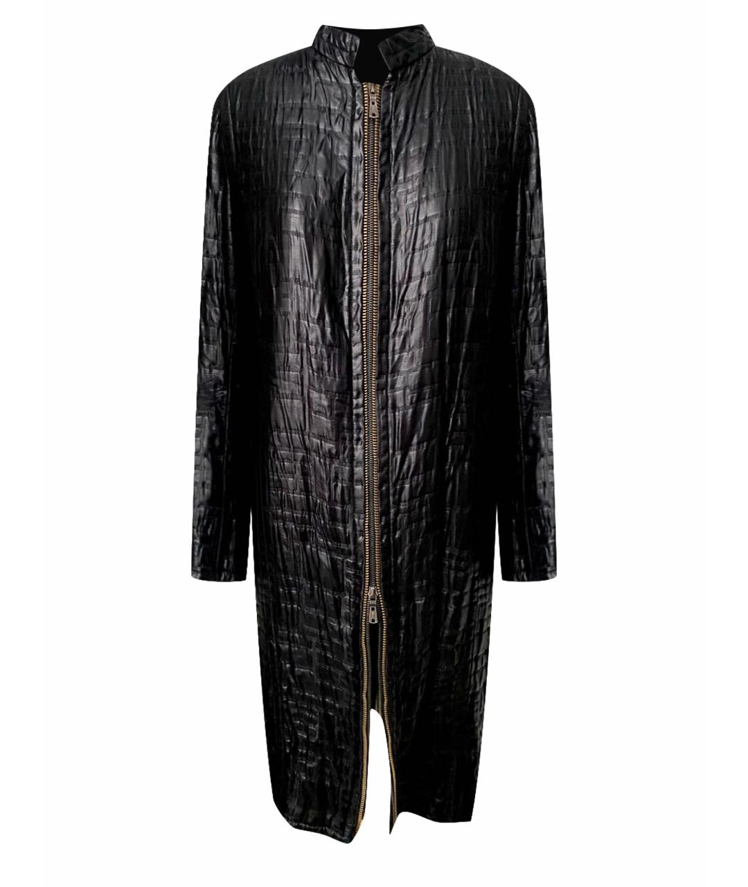 YVES SAINT LAURENT VINTAGE Черный ацетатный тренч/плащ, фото 1