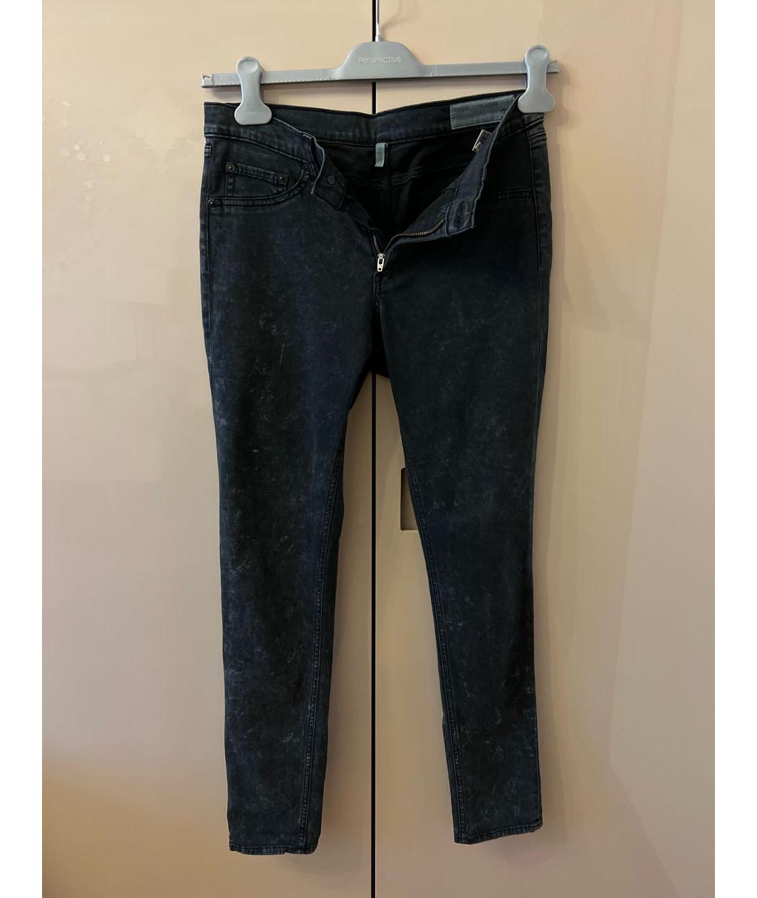 RAG&BONE Антрацитовые джинсы слим, фото 4