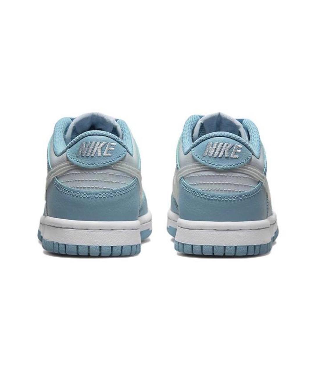 NIKE Голубые кожаные кроссовки, фото 4