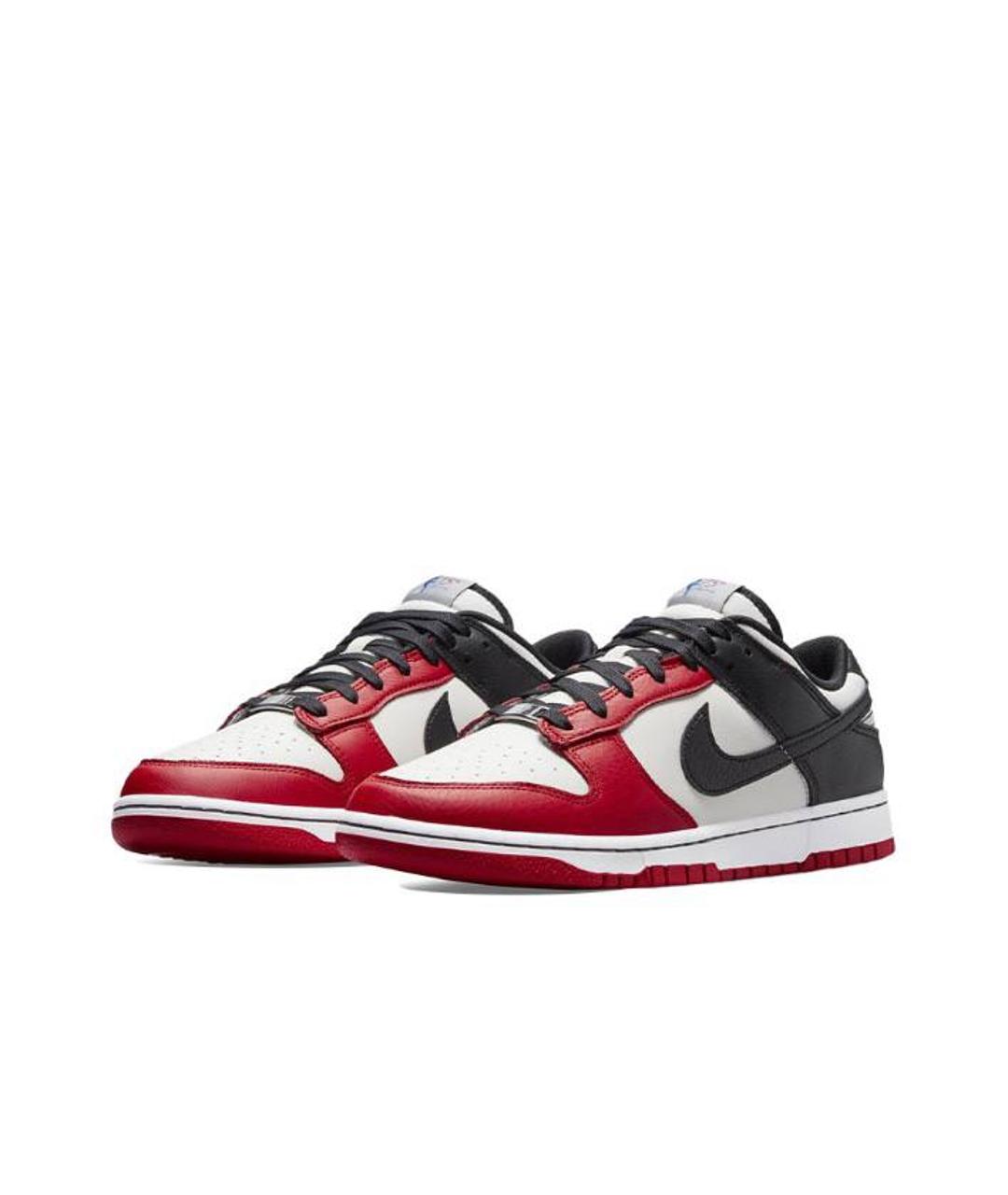 NIKE Красные кожаные кроссовки, фото 2