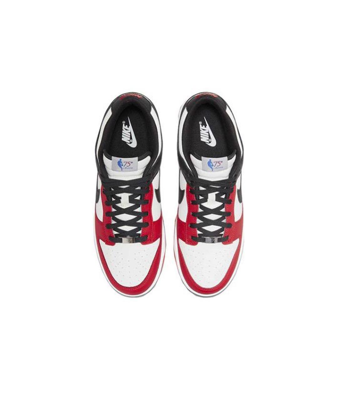 NIKE Красные кожаные кроссовки, фото 3