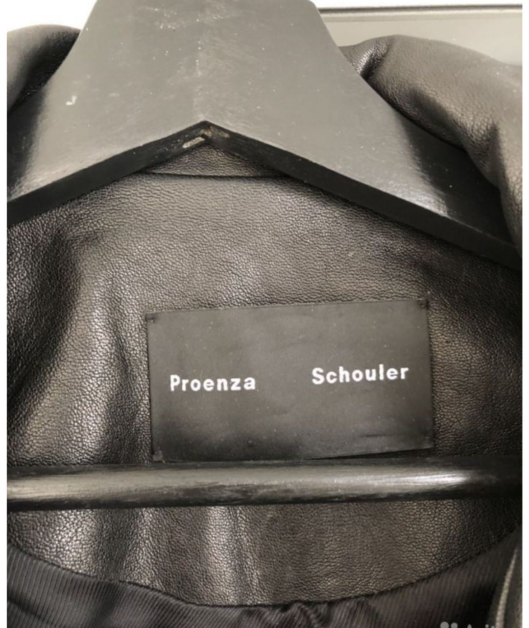 PROENZA SCHOULER Черная кожаная куртка, фото 3