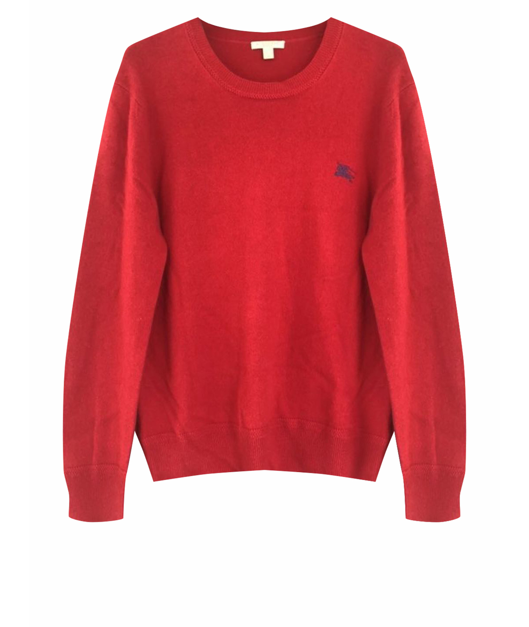 BURBERRY Красный кашемировый джемпер / свитер, фото 1