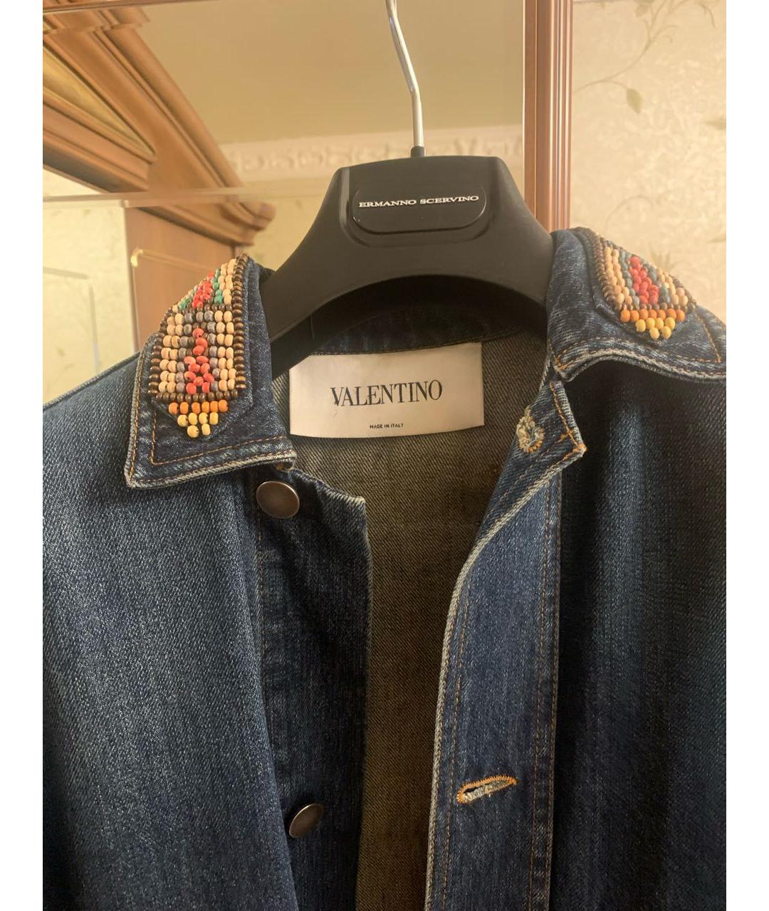 VALENTINO Синяя парка, фото 4