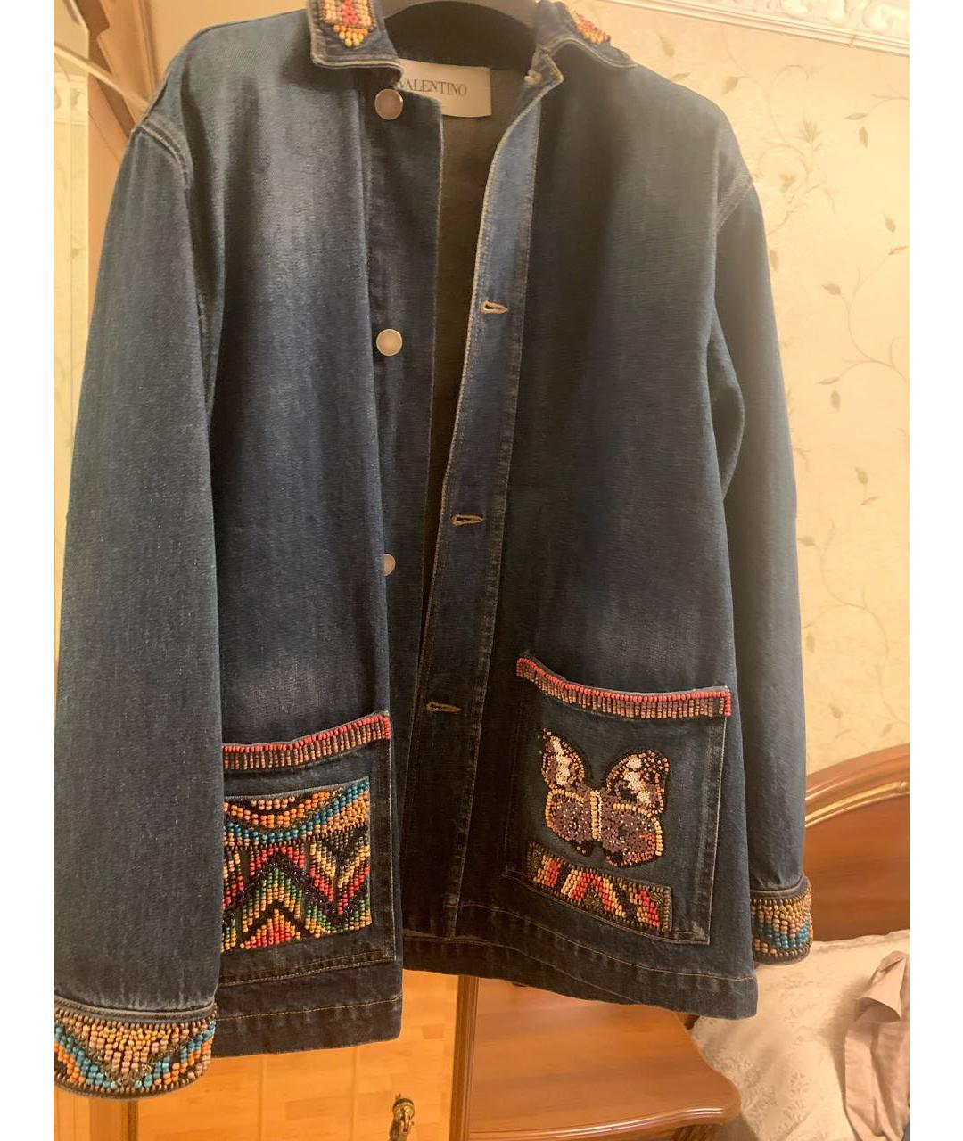 VALENTINO Синяя парка, фото 7