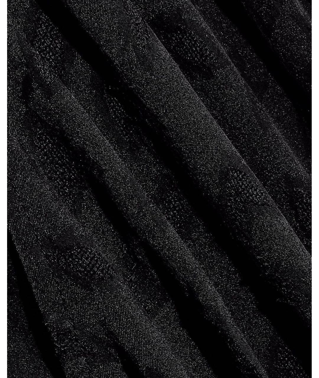 IRO Черное шелковое повседневное платье, фото 4