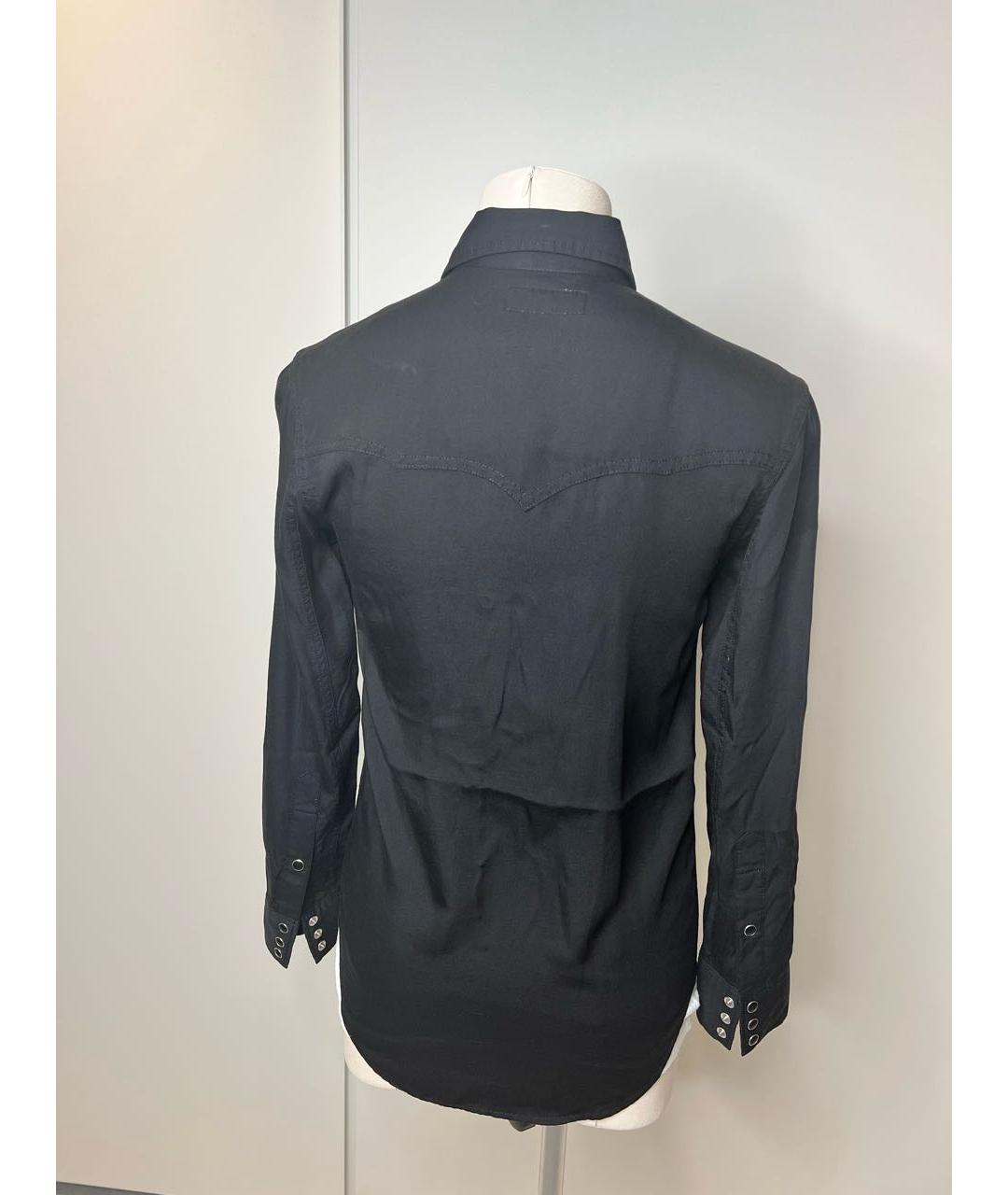 SAINT LAURENT Черная рубашка, фото 2