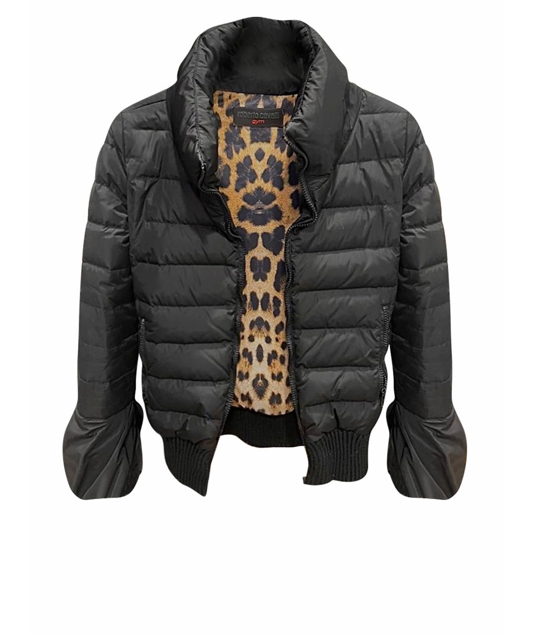ROBERTO CAVALLI Черная куртка, фото 6