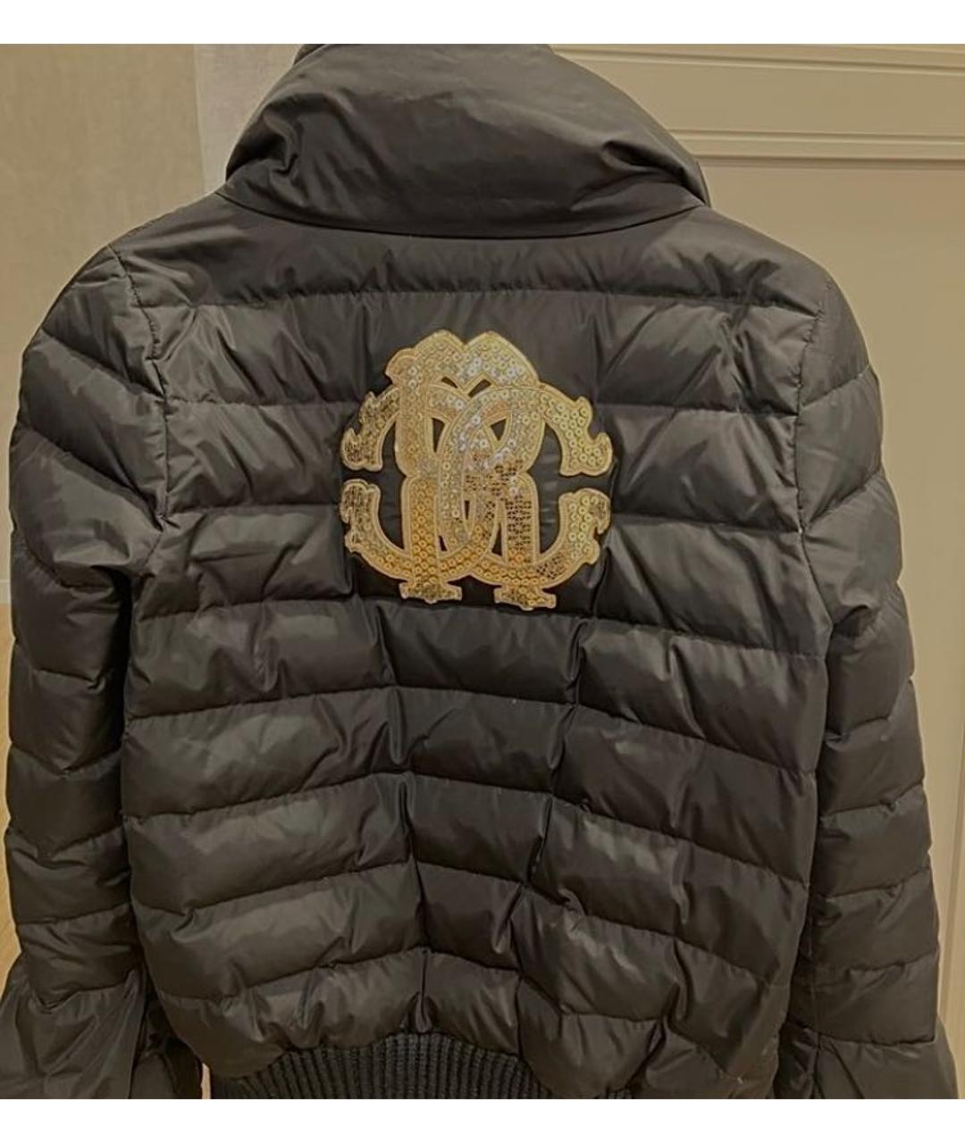 ROBERTO CAVALLI Черная куртка, фото 2