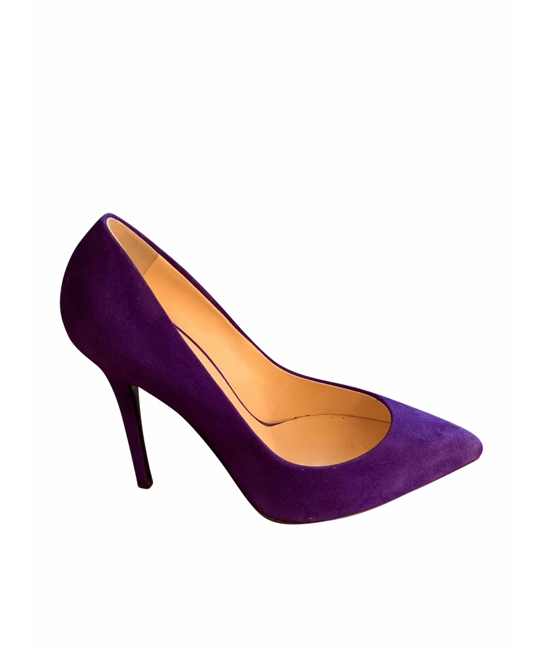 GIUSEPPE ZANOTTI DESIGN Фиолетовые замшевые туфли, фото 1