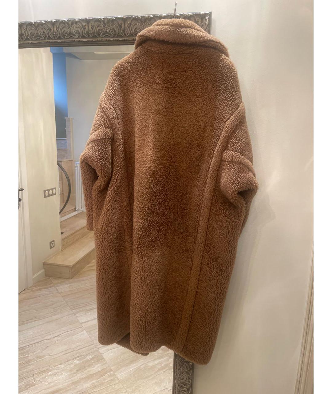 MAX MARA Бежевое шерстяное пальто, фото 2
