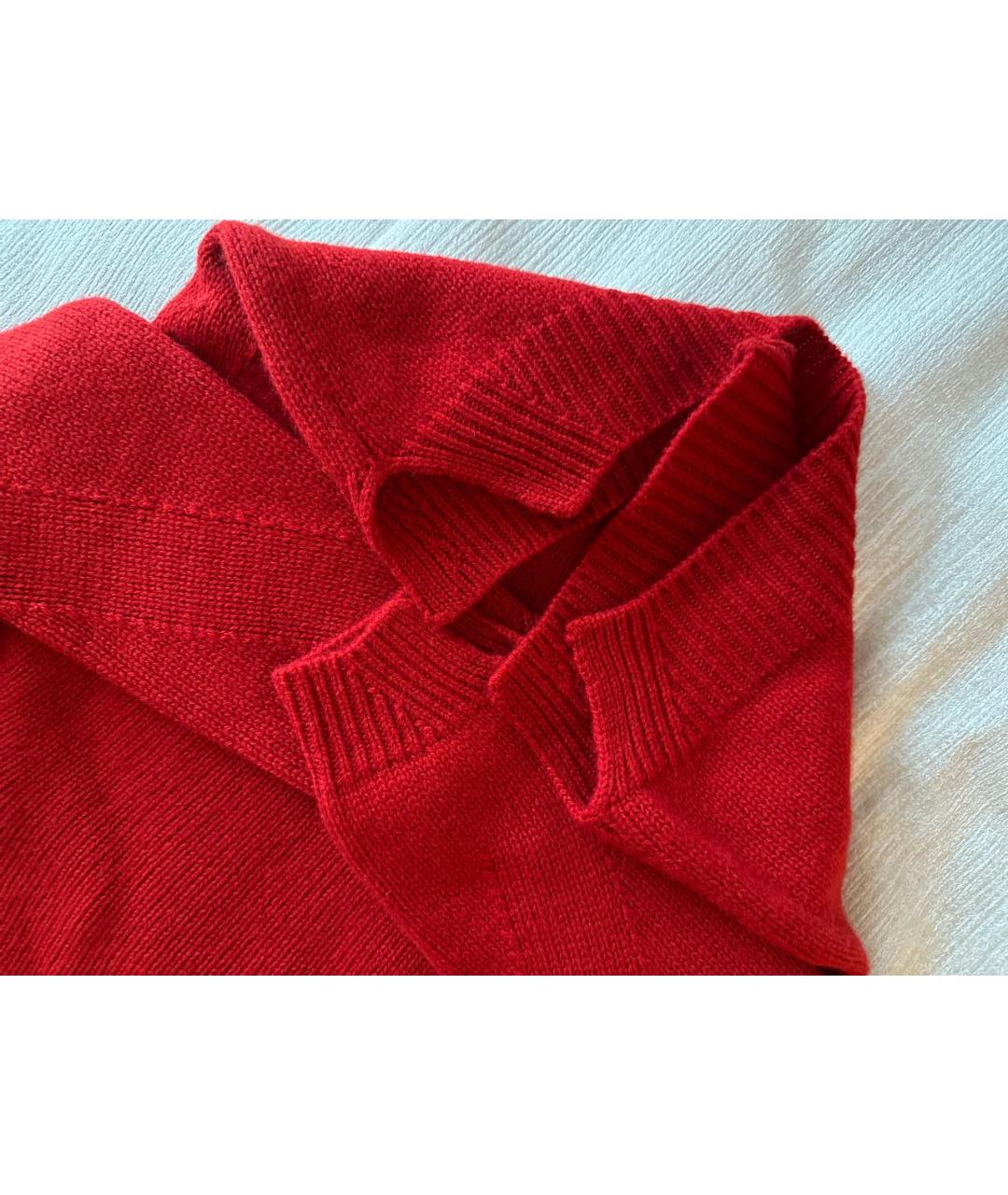 ERMANNO ERMANNO Красный кашемировый джемпер / свитер, фото 5