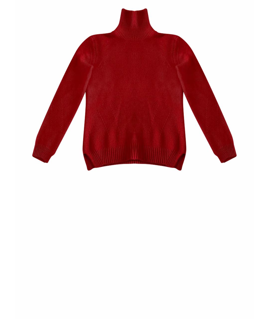 ERMANNO ERMANNO Красный кашемировый джемпер / свитер, фото 1