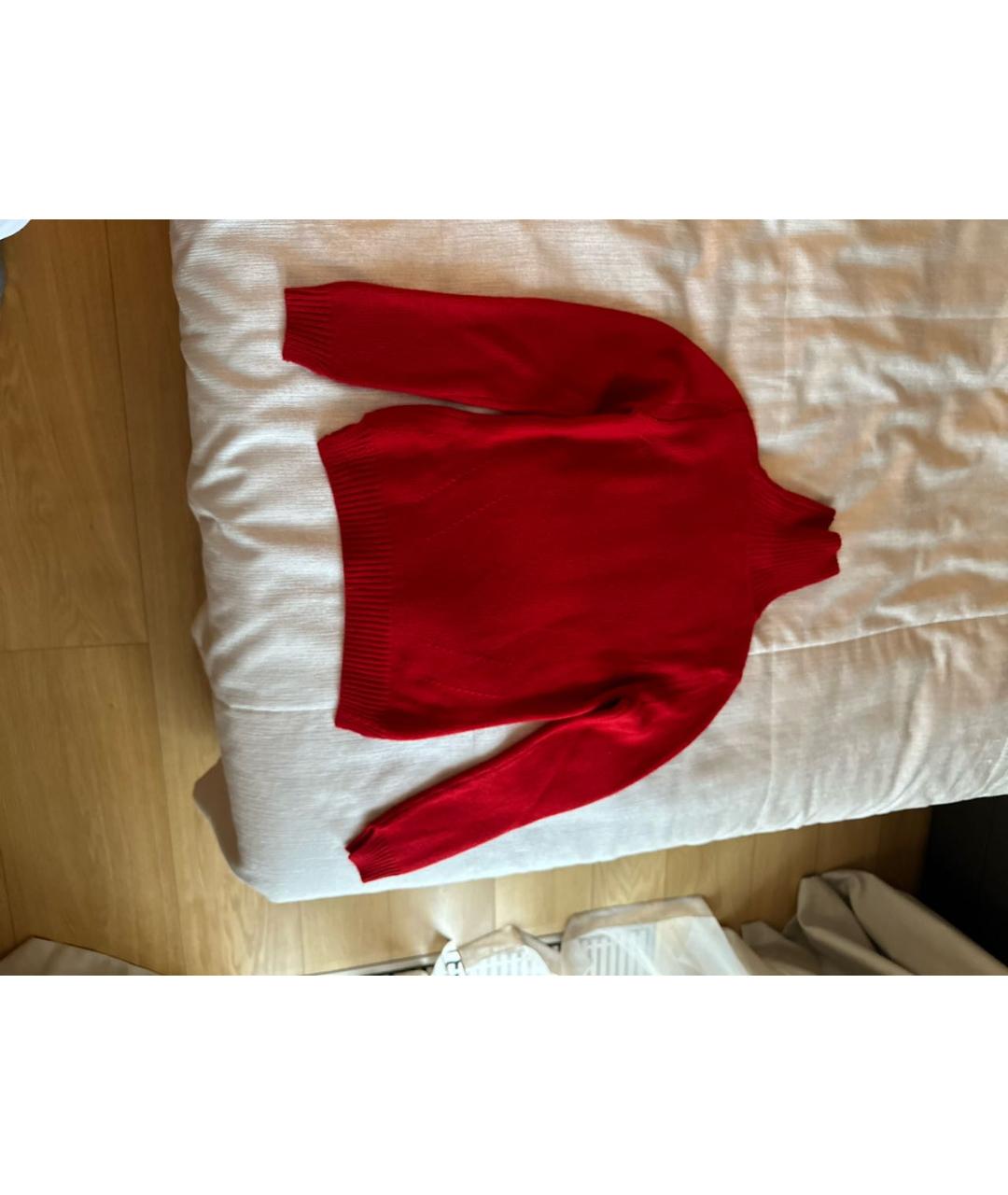 ERMANNO ERMANNO Красный кашемировый джемпер / свитер, фото 2