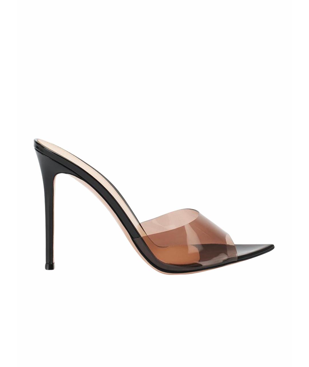 GIANVITO ROSSI Черные мюли, фото 1