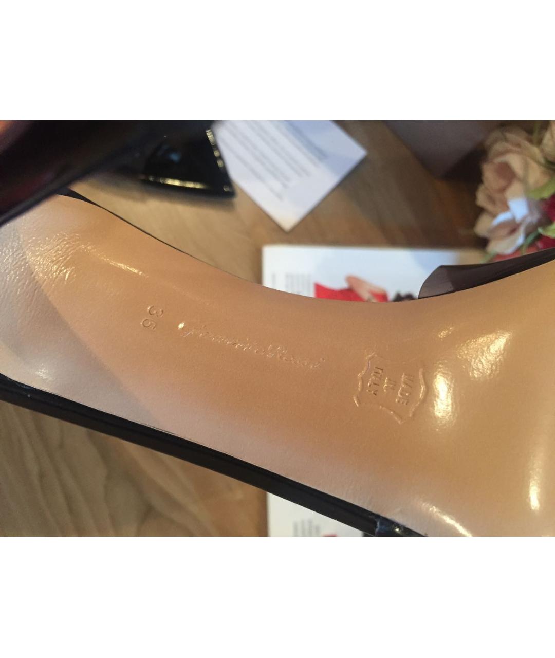 GIANVITO ROSSI Черные мюли, фото 6