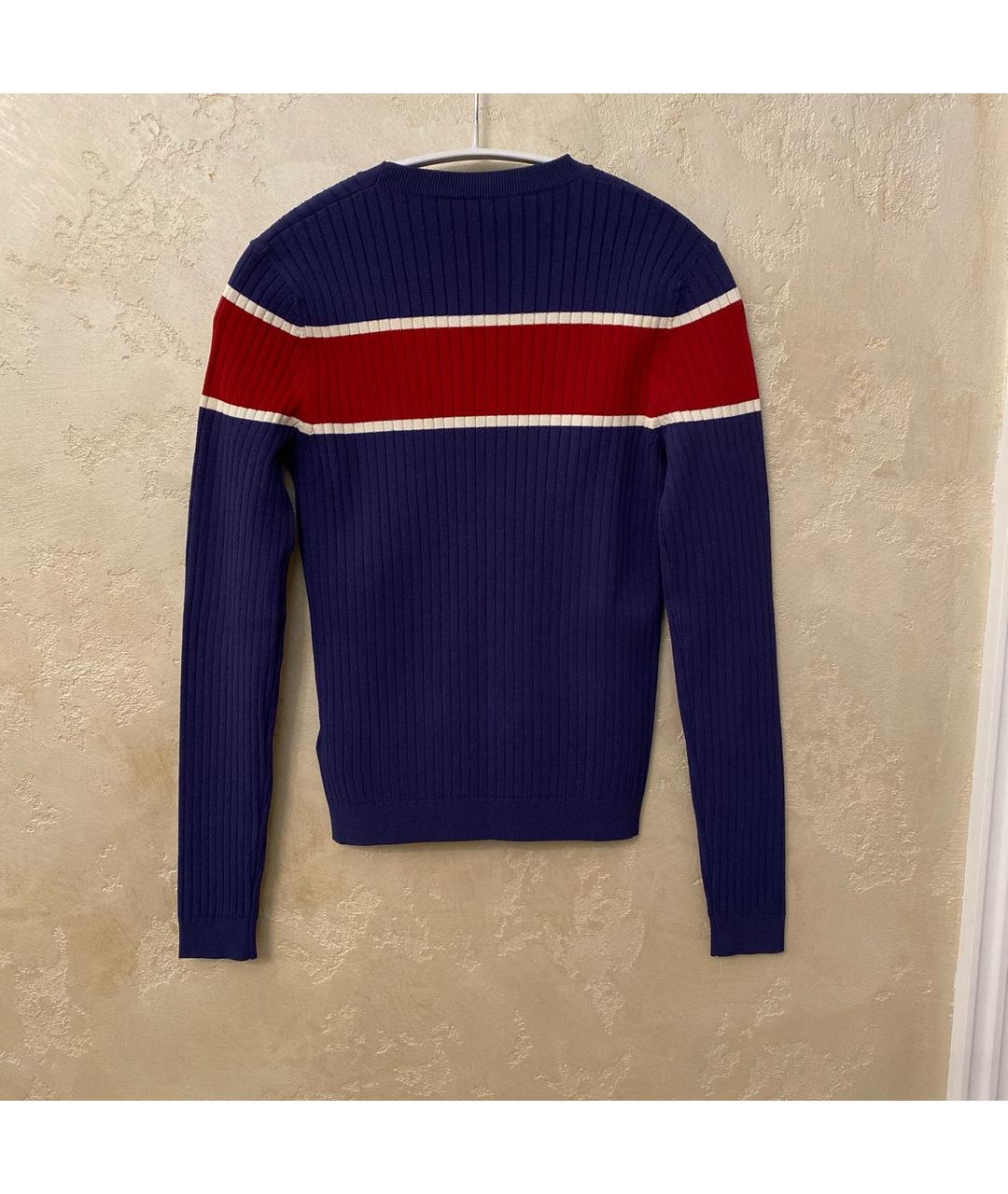 VALENTINO Синий вискозный джемпер / свитер, фото 2