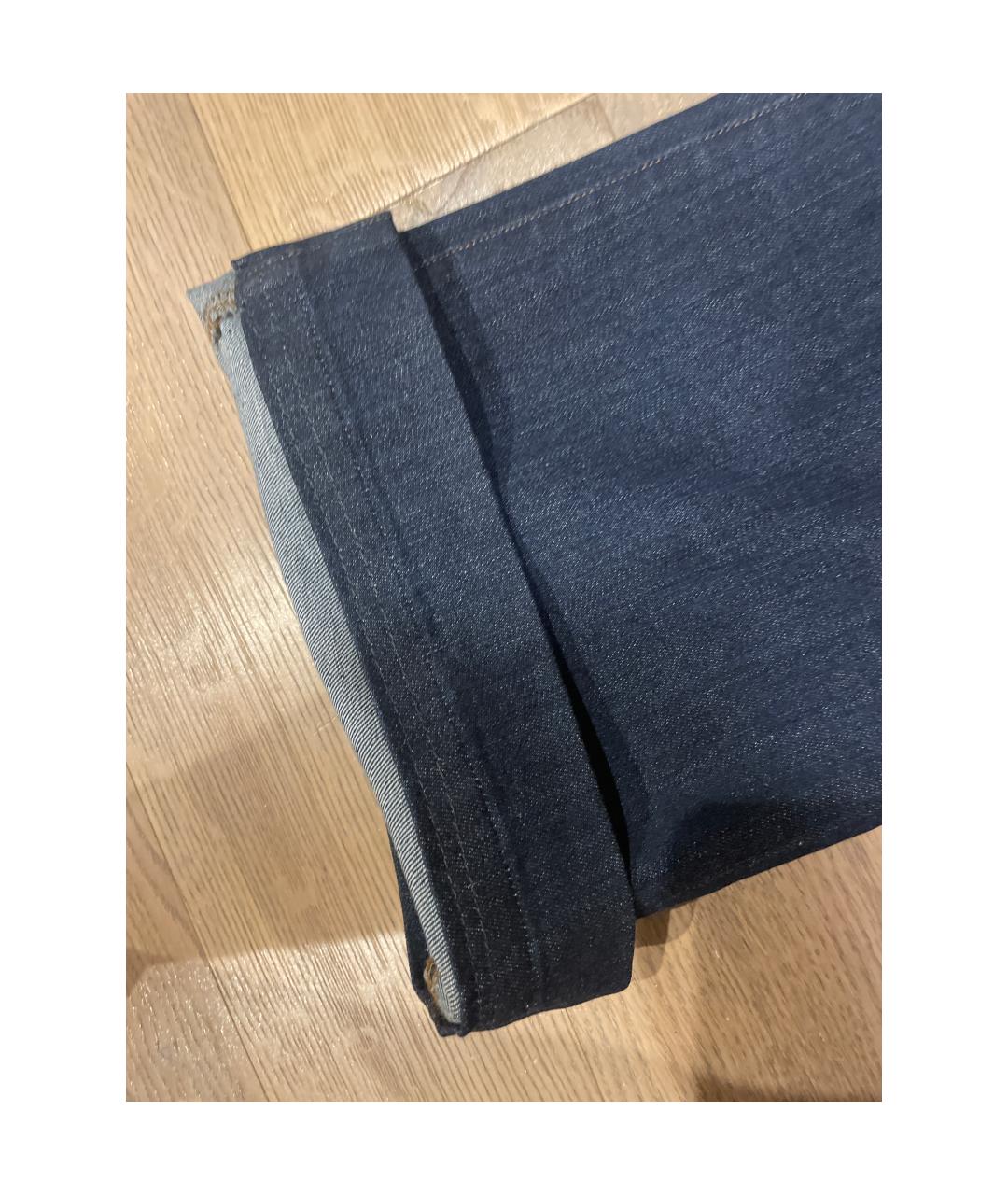 JBRAND Черные хлопко-полиэстеровые джинсы клеш, фото 4