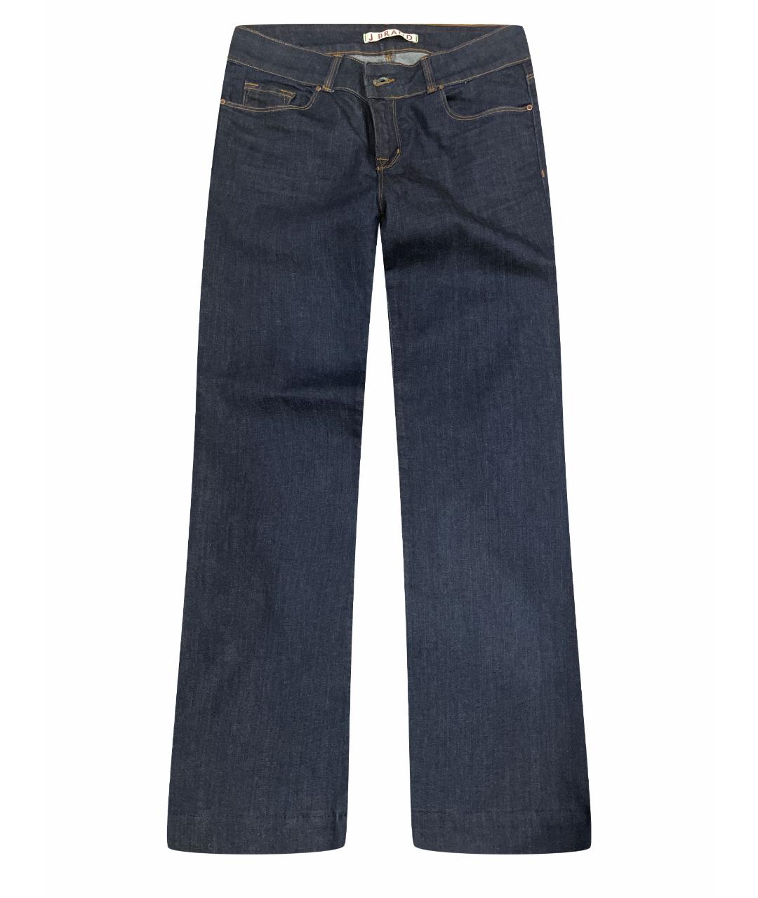 JBRAND Черные хлопко-полиэстеровые джинсы клеш, фото 1