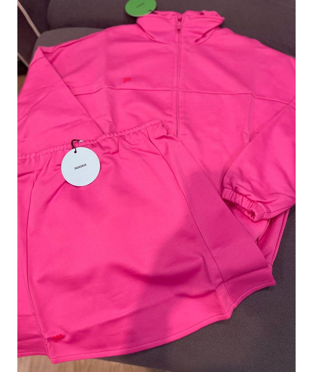 THE PANGAIA Розовый хлопковый спортивные костюмы, фото 4