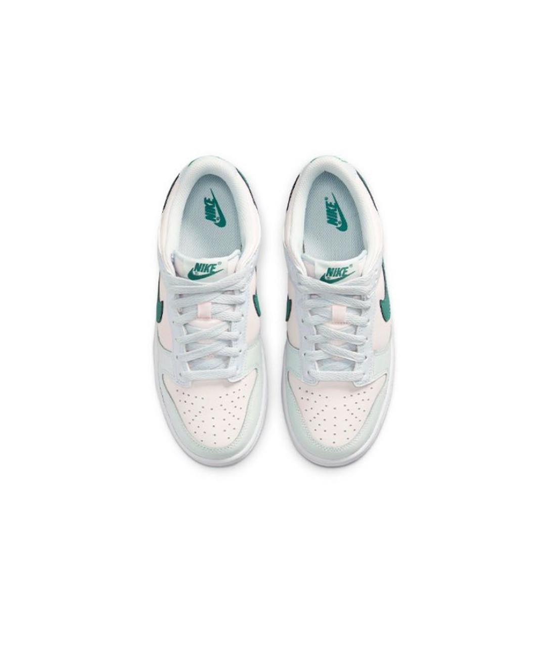 NIKE Бирюзовые кожаные кроссовки, фото 3