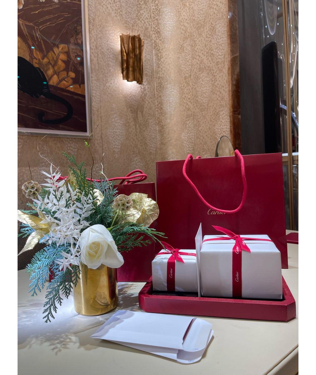 CARTIER Белые серьги из белого золота, фото 6