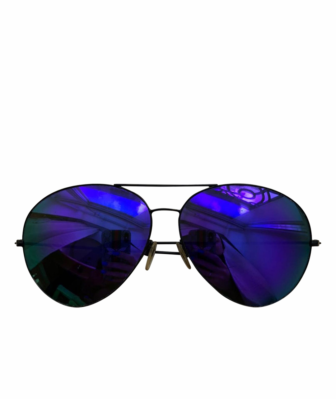 VICTORIA BECKHAM Фиолетовые солнцезащитные очки, фото 1
