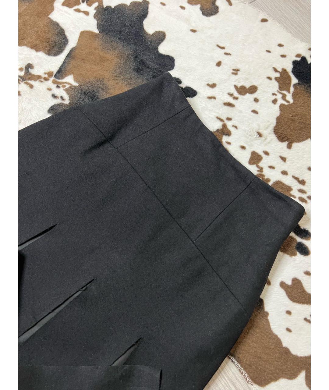 DOROTHEE SCHUMACHER Черная шерстяная юбка миди, фото 5