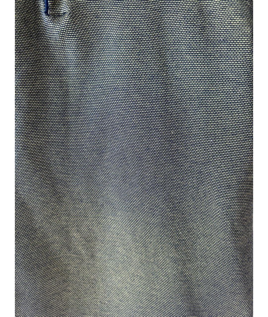 HUGO BOSS Хаки хлопковое поло с коротким рукавом, фото 4