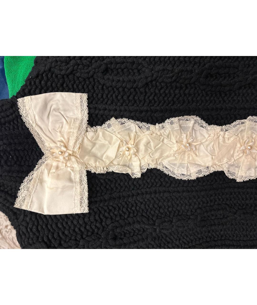 CHANEL Черный кашемировый джемпер / свитер, фото 4