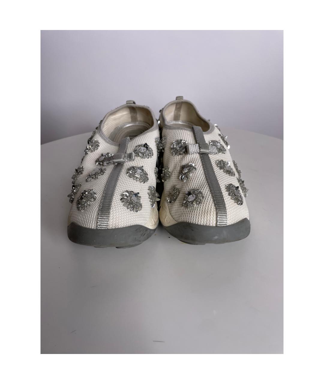 CHRISTIAN DIOR Мульти текстильные кроссовки, фото 4