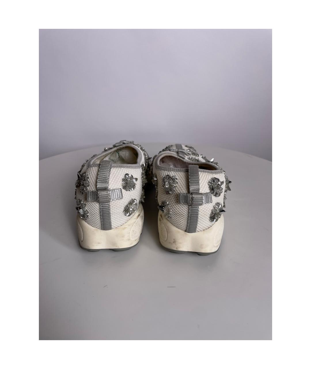 CHRISTIAN DIOR Мульти текстильные кроссовки, фото 3