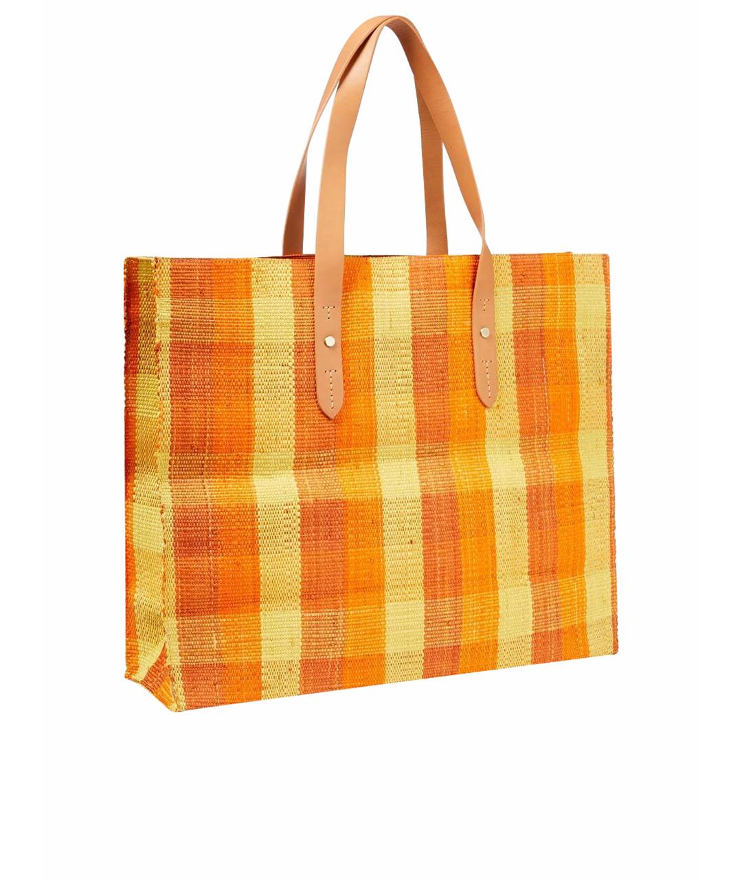 ZIMMERMANN Оранжевая пляжная сумка, фото 1