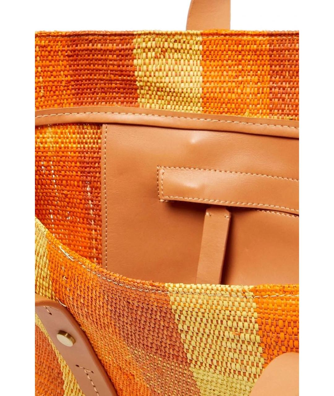 ZIMMERMANN Оранжевая пляжная сумка, фото 3