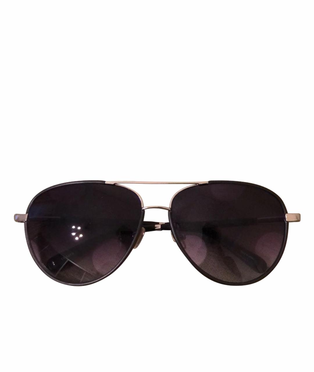 THE ROW Черные металлические солнцезащитные очки, фото 1