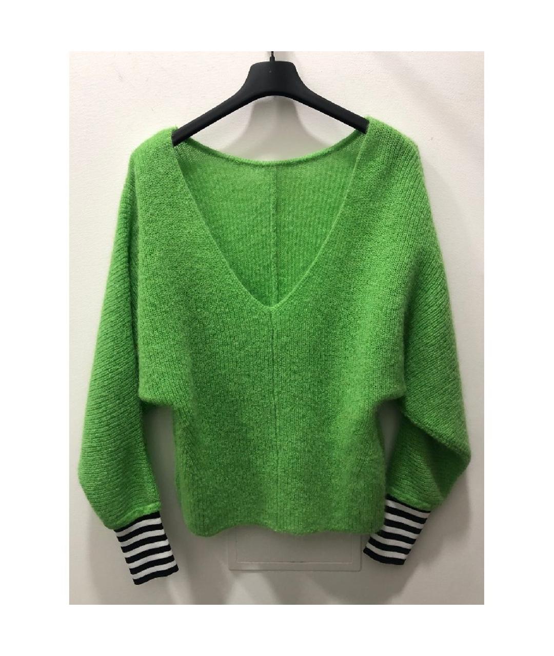 ESSENTIEL ANTWERP Зеленый джемпер / свитер, фото 3