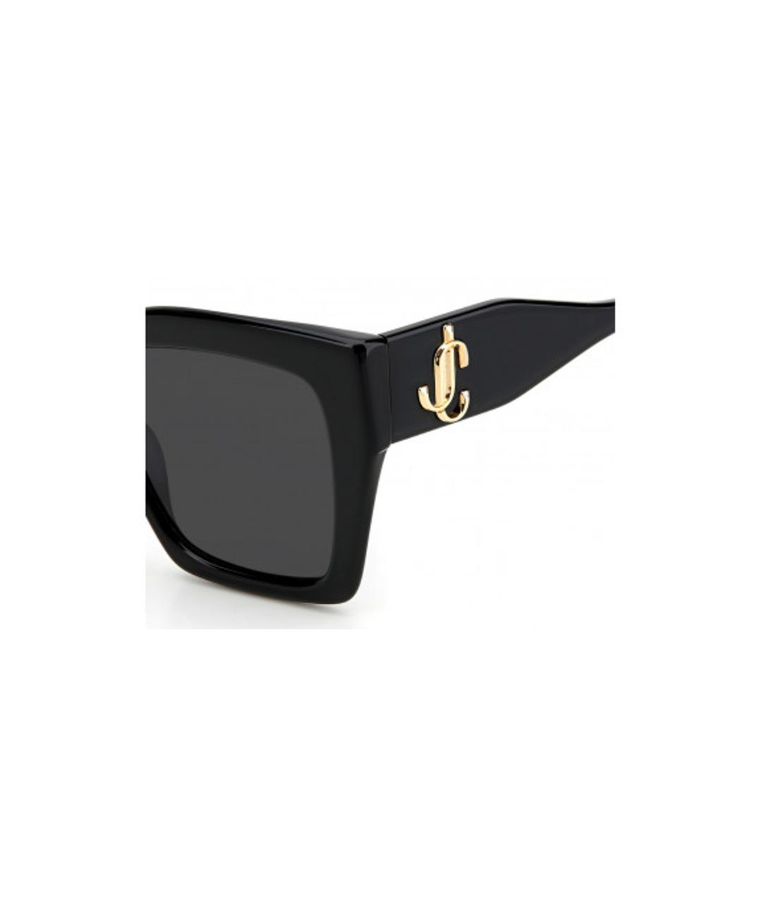 JIMMY CHOO Черные пластиковые солнцезащитные очки для женщин – купить в ...