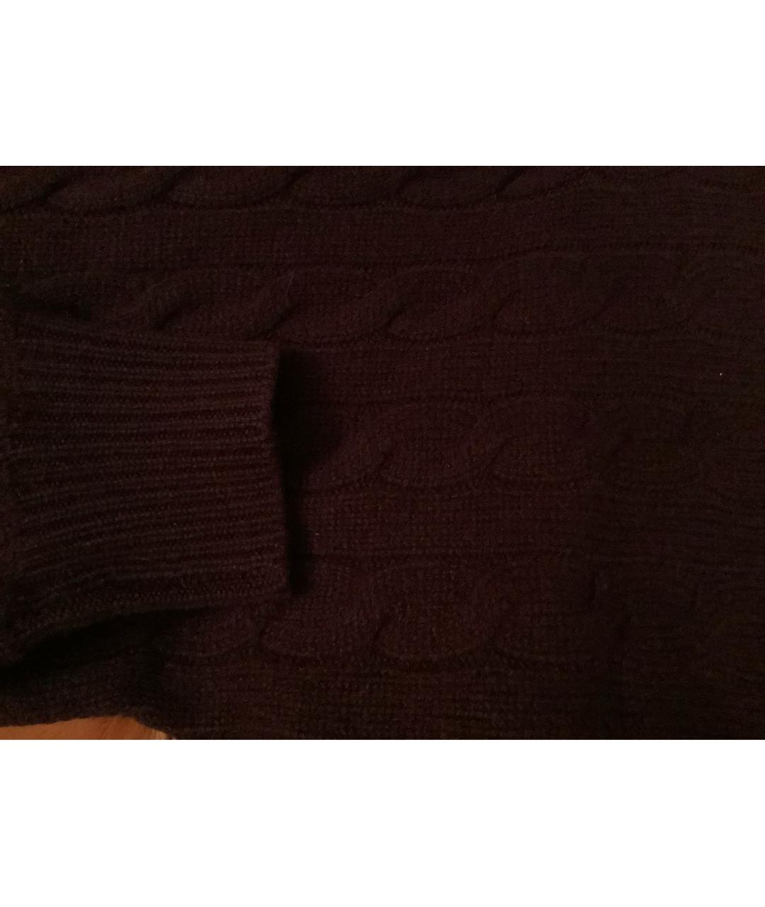 RALPH LAUREN Фиолетовый кашемировый джемпер / свитер, фото 4