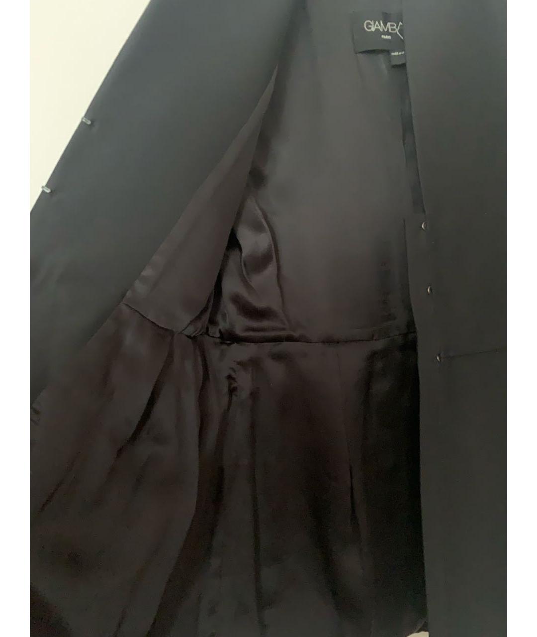 GIAMBATTISTA VALLI Черный шерстяной жакет/пиджак, фото 5